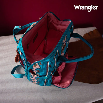 Wrangler Womens Aztec Printed Callie Backpack