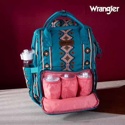 Wrangler Womens Aztec Printed Callie Backpack
