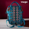 Wrangler Womens Aztec Printed Callie Backpack Turquoise - WG2204-9110-TQ
