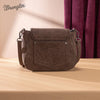 Wrangler Womens Aztec Saddle Crossbody Bag Coffee - WG333-2003CF