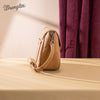Wrangler Womens Aztec Saddle Crossbody Bag Light Brown - WG333-2003LBR