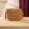 Wrangler Womens Aztec Saddle Crossbody Bag Light Brown - WG333-2003LBR