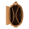 Wrangler Womens Aztec Saddle Crossbody Bag Light Brown - WG333-2003LBR