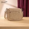Wrangler Womens Aztec Saddle Crossbody Bag Tan - WG333-2003TN