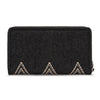 Wrangler Womens Aztec Studded Wallet/Wristlet Black - WG435-W006BK