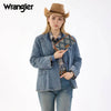 Wrangler Womens Aztec Studded Wallet/Wristlet Jean - WG435-W006JN