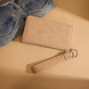 Wrangler Womens Aztec Studded Zip-Around Wallet Tan - WG333-W006TN