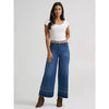 Wrangler Womens BESPOKE Wide Leg Crop Jeans Leanna - 112382335