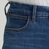 Wrangler Womens BESPOKE Wide Leg Crop Jeans Leanna - 112382335
