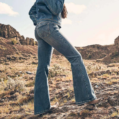 Wrangler Womens Bespoke Flare Jeans