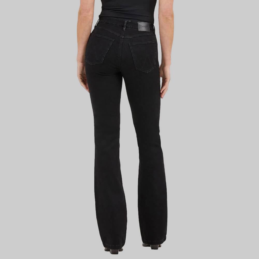 Wrangler Womens Bespoke High Rise Bootcut Jeans