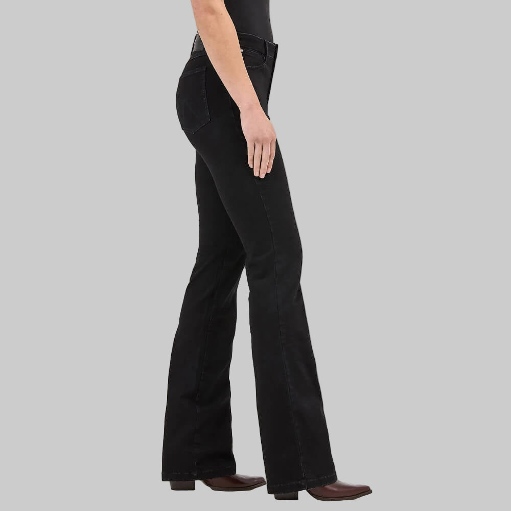 Wrangler Womens Bespoke High Rise Bootcut Jeans