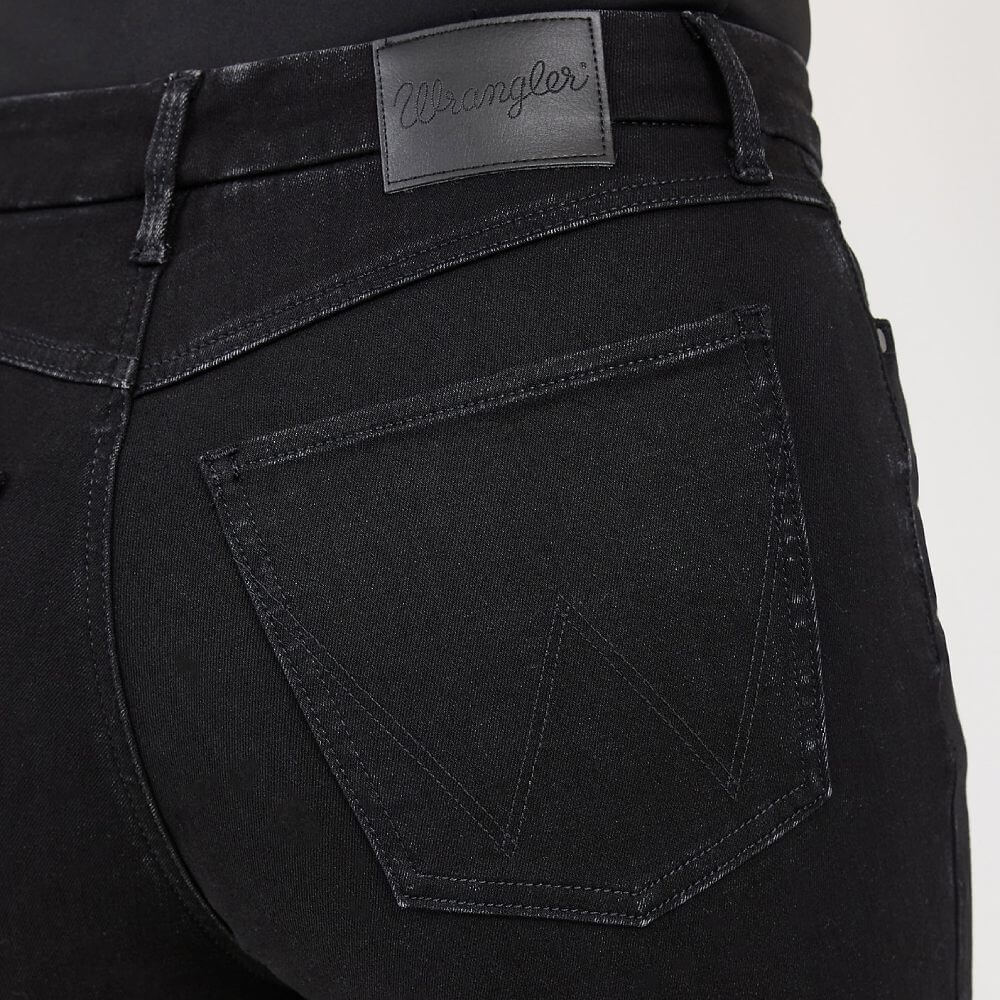 Wrangler Womens Bespoke High Rise Bootcut Jeans