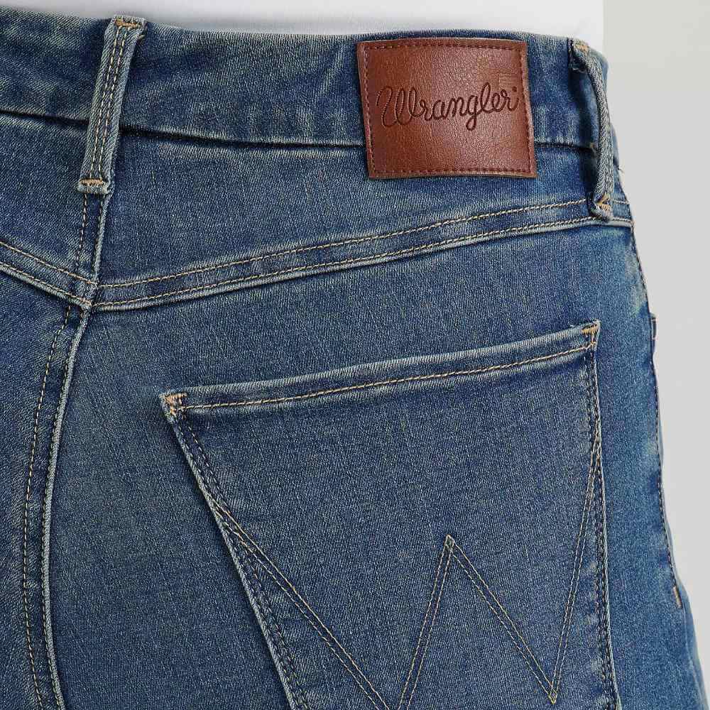 Wrangler Womens Bespoke High Rise Bootcut Jeans
