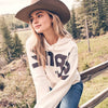 Wrangler Womens Bold Logo Hoodie White - 112353129