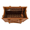Wrangler Womens Braided Tote Bag Brown - WG336-8120SBR