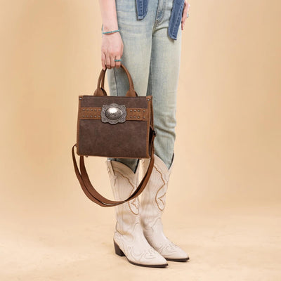 Wrangler Womens Buckle Tote