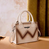 Wrangler Womens Chevron Stitch Tote Crossbody Bag Tan - WG480-518TN
