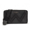 Wrangler Womens Chevron Stitch Zip Around Wristlet Wallet Black - WG480-W006BK