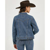 Wrangler Womens Classic Fit Denim Jacket Dark Denim - LWJ701D