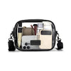 Wrangler Womens Clear Crossbody Bag/Stadium Bag Black - WG229-603BK