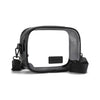 Wrangler Womens Clear Crossbody Bag/Stadium Bag Black - WG229-603BK