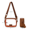 Wrangler Womens Clear Crossbody Bag