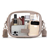 Wrangler Womens Clear Crossbody Bag/Stadium Bag Nude - WG229-603ND