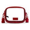 Wrangler Womens Clear Crossbody Bag/Stadium Bag Red - WG229-603RD