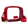 Wrangler Womens Clear Crossbody Bag/Stadium Bag Red - WG229-603RD