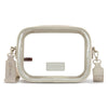 Wrangler Womens Clear Crossbody/Stadium Bag Beige - WG229-603BG