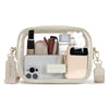Wrangler Womens Clear Crossbody/Stadium Bag Beige - WG229-603BG