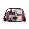 Wrangler Womens Clear Crossbody/Stadium Bag Black/Pink - WG229-603BK-PK