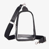 Wrangler Womens Clear Sling Crossbody Bag - WG87-226-BK