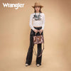 Wrangler Womens Cow Print Tote/Crossbody Light Coffee- WG386-8120SLCF
