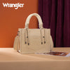 Wrangler Womens Cow Print Tote/Crossbody Tan - WG386-8120STN