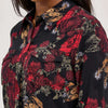 Wrangler Womens Floral Western Snap Dress