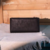 Wrangler Womens Embroidered Bi-Fold Wallet