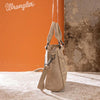 Wrangler Womens Embroidered Swirl Mini Satchel/ Crossbody Tan - WG337-2003TN