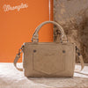 Wrangler Womens Embroidered Swirl Mini Satchel/ Crossbody Tan - WG337-2003TN