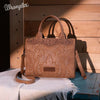 Wrangler Womens Embroidered Tote/Crossbody Khaki - WG145G-9250KH