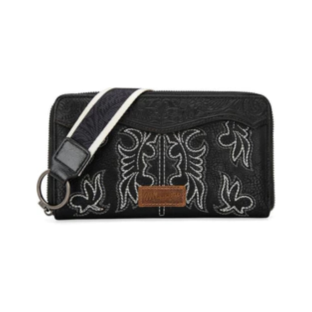 Wrangler Womens Embroidered Wallet/Wristlet