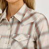 Wrangler Womens Essential Plaid Western Shirt