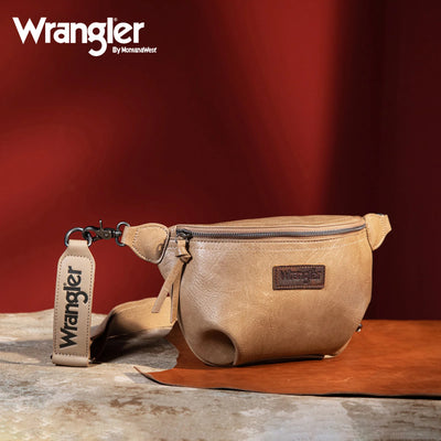 Wrangler Womens Fanny Pack Belt Sling Bag Khaki - WG82-194KH