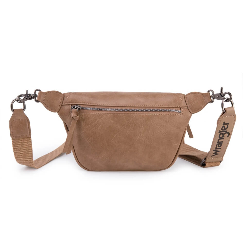 Wrangler Womens Fanny Pack Belt Sling Bag Khaki - WG82-194KH