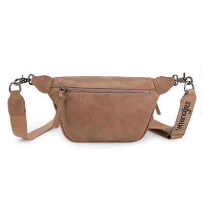 Wrangler Womens Fanny Pack Belt Sling Bag Khaki - WG82-194KH