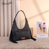 Wrangler Womens Fringe Floral Tooled Hobo Bag Black - WG265-3027BK