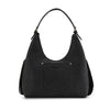 Wrangler Womens Fringe Floral Tooled Hobo Bag Black - WG265-3027BK