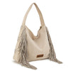 Wrangler Womens Fringe Studded Hobo Bag