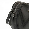 Wrangler Womens Heart Shaped Chevron Stitch Crossbody Bag Black - WG480-520BK